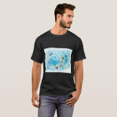 Kleine eendenpoel t-shirt (Voorkant volledig)
