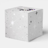 Kleine Eenhoorn Baby shower Bedankdoosjes (Achterkant)