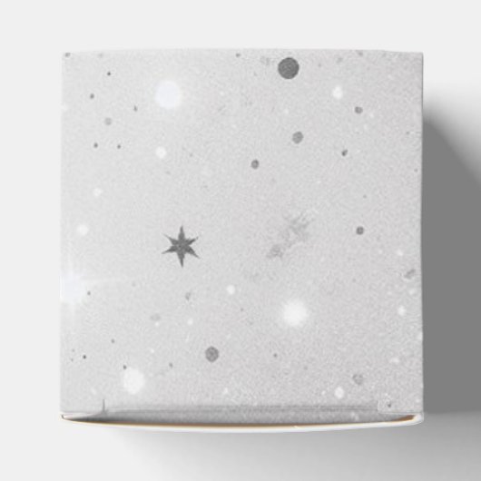 Kleine Eenhoorn Baby shower Bedankdoosjes (Bovenkant)