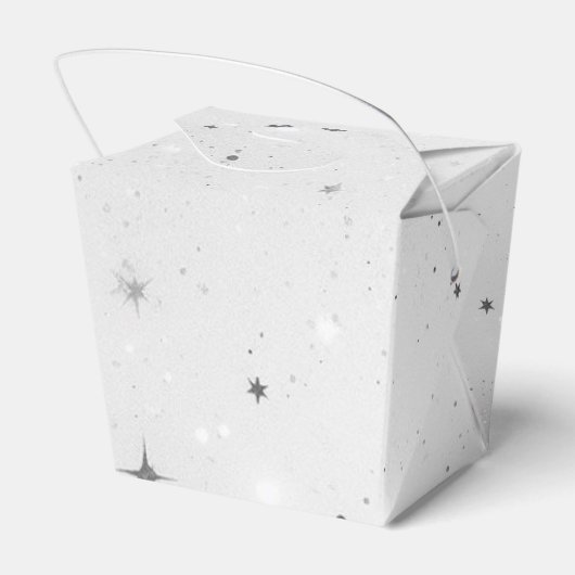 Kleine Eenhoorn Baby shower Bedankdoosjes (Achterkant)