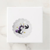 Kleine Eenhoorn Baby shower Bedankjes Labels (In situ)