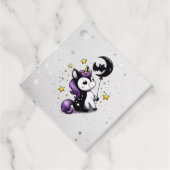 Kleine Eenhoorn Baby shower Bedankjes Labels (Voorkant)