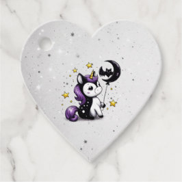 Kleine Eenhoorn Baby shower Bedankjes Labels