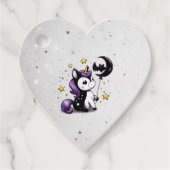 Kleine Eenhoorn Baby shower Bedankjes Labels (Voorkant)