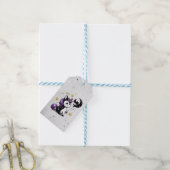 Kleine Eenhoorn Baby shower Cadeaulabel (Met Touw)