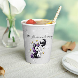 Kleine Eenhoorn Baby shower Papieren Bekers