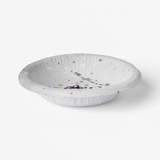 Kleine Eenhoorn Baby shower Papieren Kommen (Gebogen)