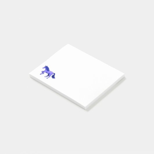 Kleine eenhoorn Post-It Notes (Schuin)