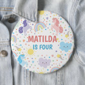 Kleine Eenhoorns Ronde Badge Ronde Button 6,0 Cm (In situ)