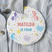 Kleine Eenhoorns Ronde Badge Ronde Button 6,0 Cm (In situ)