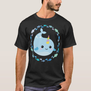 Kleine eenhoornwalvis 1 t-shirt