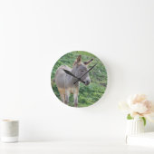 Kleine Eenvoudige Donkerklok Ronde Klok (Huis)