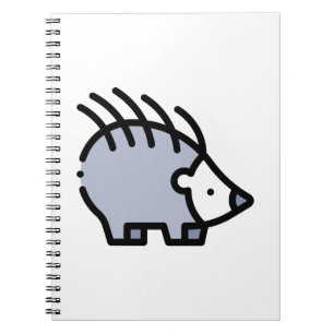 Kleine egel notitieboek