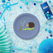 Kleine egel papieren bordje (Feest)