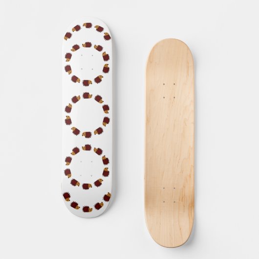 Kleine egel! persoonlijk skateboard (Voorkant)