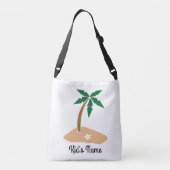 Kleine eilanden crossbody tas (Achterkant)