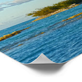 Kleine eilanden in de Bahama's Poster (Hoek)
