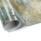 Kleine eindeloze berkenboom Dreamscape Bomen in Mi Cadeaupapier (Rol Hoek)