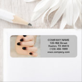 kleine elegante manicure nagels slak salon etiket (Insitu)