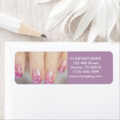 kleine elegante manicure nagels slak salon etiket (Insitu)