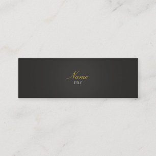 Kleine Elegante Mini Visitekaartje