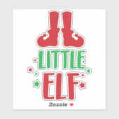 Kleine Elf, Elf Shoes, Sterren, Kerstmis, Kerstmis Sticker (Vel)