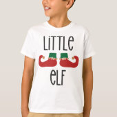 Kleine Elf Kerstmis T-shirt (Voorkant)