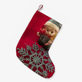 Kleine Elf kerststooking Kerstsok (Voorkant (Hangend))