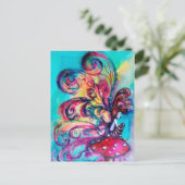 Kleine Elf paddenstoelen Briefkaart (Staand voorkant)