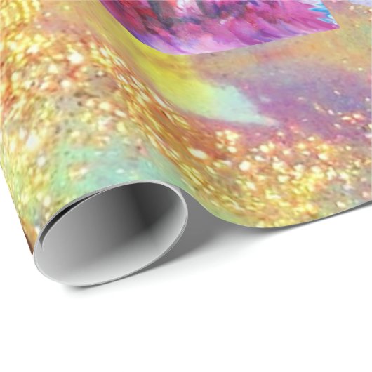 Kleine Elf paddenstoelen — MAGISCHE BUTTERFLY-PLAN Cadeaupapier (Rol Hoek)