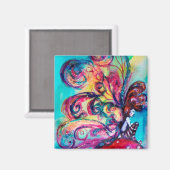 Kleine Elf paddenstoelen Magneet (Voorkant / Achterkant)