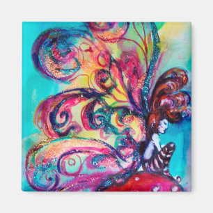 Kleine Elf paddenstoelen Magneet