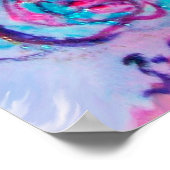 Kleine Elf paddenstoelen Poster (Hoek)