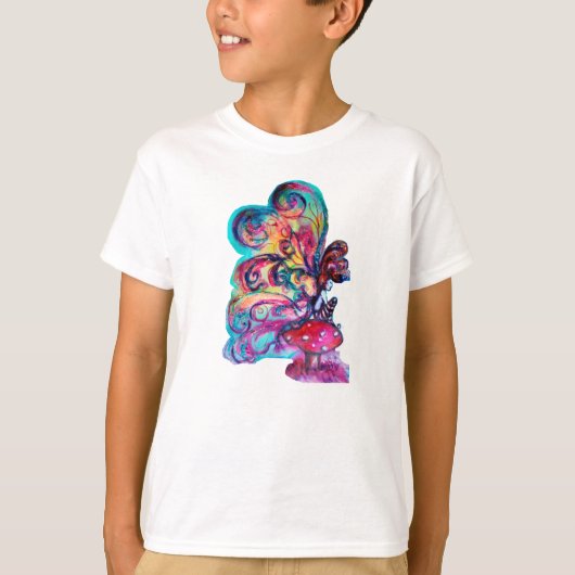 Kleine Elf paddenstoelen T-shirt (Voorkant)