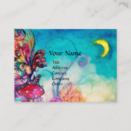 Kleine Elf paddenstoelen Visitekaartje