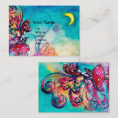 Kleine Elf paddenstoelen Visitekaartje (Voorkant / Achterkant)