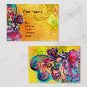 Kleine Elf paddenstoelen Visitekaartje (Voorkant / Achterkant)