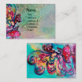 Kleine Elf paddenstoelen Visitekaartje (Voorkant / Achterkant)