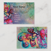 Kleine Elf paddenstoelen Visitekaartje (Voorkant / Achterkant)