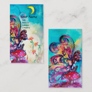 Kleine Elf paddenstoelen Visitekaartje