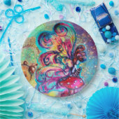 KLEINE ELF VAN MUSHROMEN PAPIEREN BORDJE (Feest)