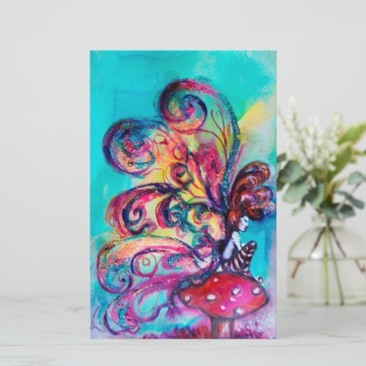 KLEINE ELF VAN MUSHROOMEN BRIEFPAPIER (Staand voorkant)