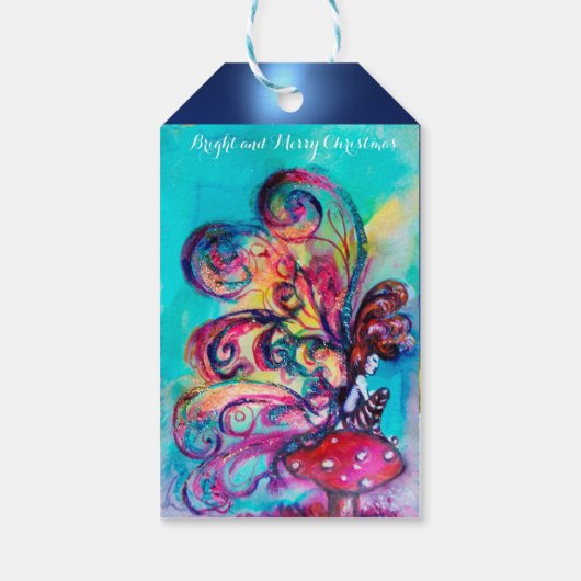 KLEINE ELF VAN MUSHROOMEN CADEAULABEL (Achterkant)