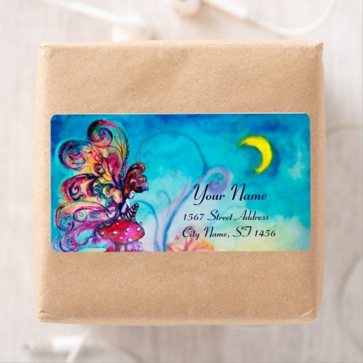 KLEINE ELF VAN MUSHROOMEN ETIKET (Insitu)