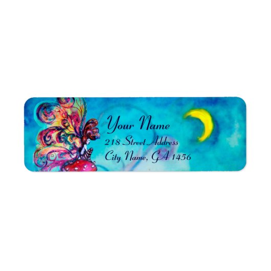 KLEINE ELF VAN MUSHROOMEN ETIKET (Voorkant)