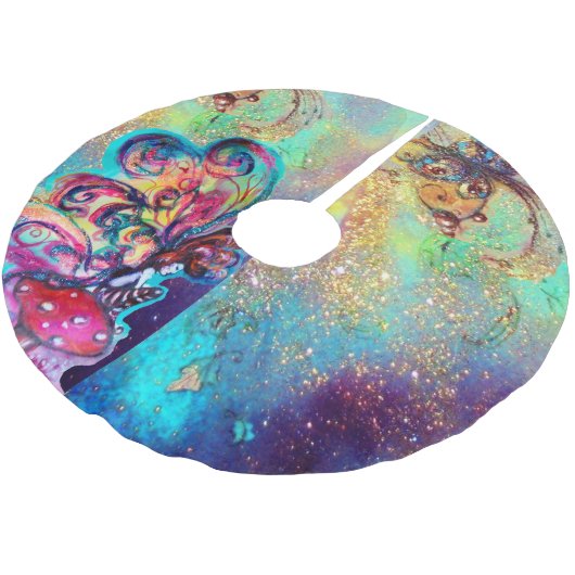 KLEINE ELF VAN MUSHROOMEN KERSTBOOM ROK (Gekanteld)