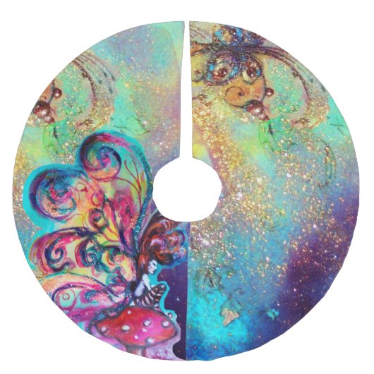 KLEINE ELF VAN MUSHROOMEN KERSTBOOM ROK (Voorkant)