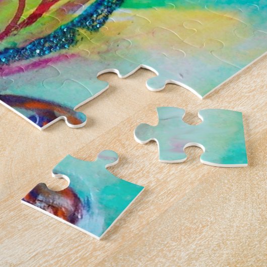 KLEINE ELF VAN MUSHROOMEN LEGPUZZEL (Zijkant)