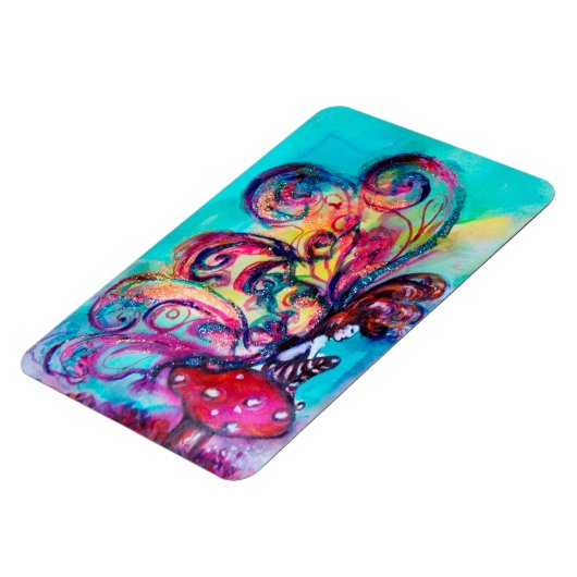 KLEINE ELF VAN MUSHROOMEN MAGNEET (Linkerzijde)