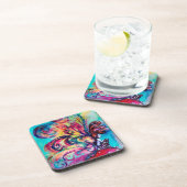 KLEINE ELF VAN MUSHROOMEN ONDERZETTER (Rechterzijde)